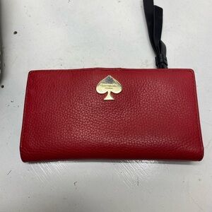 Kate Spade New York Red Leather Wallet